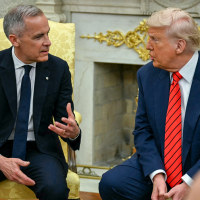 Carney and Trump.